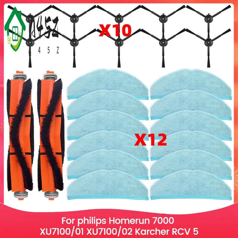 A45Z-для серии Homerun 7000 XU7100/01, XU7100/02, Karcher RCV 5, вакуумные детали, основной ролик, боковая щетка, ткань для швабры
A45Z-для серии Homerun 7000 XU7100/01, XU7100/02, Karcher RCV 5, вакуумные детали, основной ролик, боковая щетка, ткань для швабры