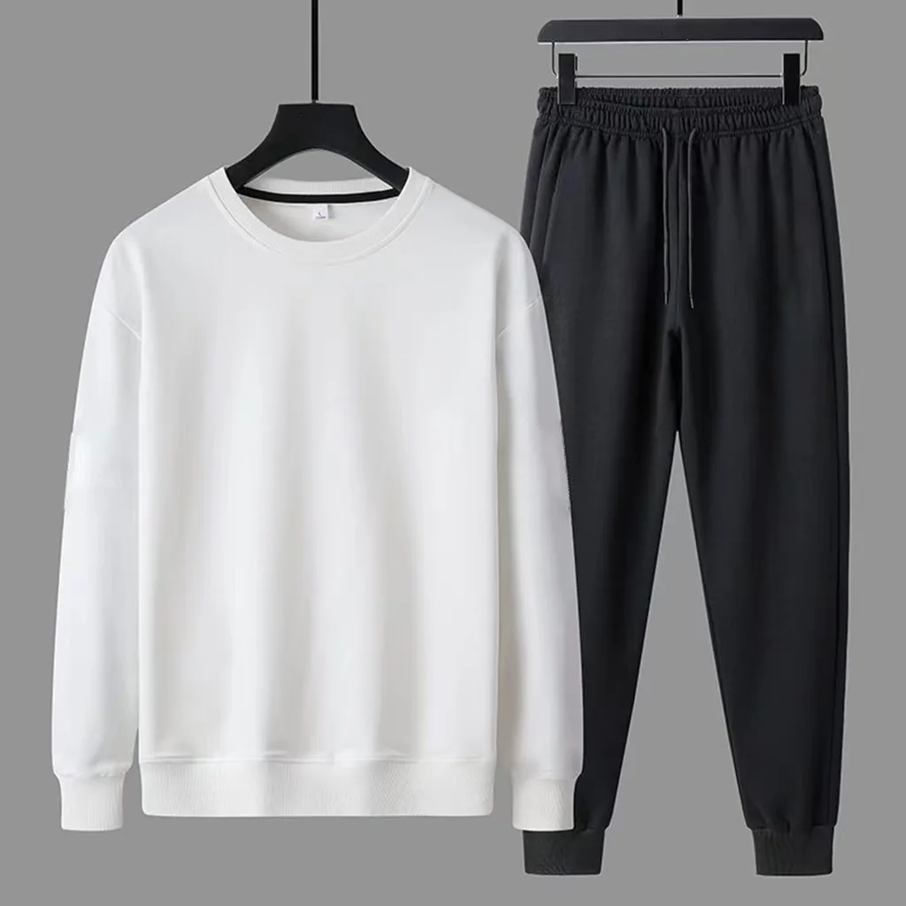 Autumn Long sleeve Sweatshirts 2025 Men's hoodie Sets Polyester Man Gym tops Outfit Student pullover + Long Pants two-piece sets
Autumn Long sleeve Sweatshirts 2025 Men's hoodie Sets Polyester Man Gym tops Outfit Student pullover + Long Pants two-piece sets
