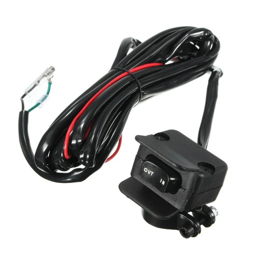 Controls Winch switch Rocker 3 Meter Accessories Black Handlebar For ATV/UTV Nylon plastic Warns Useful Replacement
Controls Winch switch Rocker 3 Meter Accessories Black Handlebar For ATV/UTV Nylon plastic Warns Useful Replacement