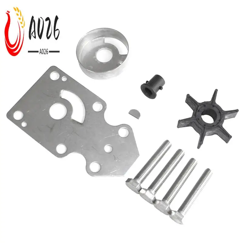 A026-Water Pump Impeller Repair Kit For YAMAHA F9.9 F15 T9.9 15 9.9 Accessories 63V-W0078-02-00
A026-Water Pump Impeller Repair Kit For YAMAHA F9.9 F15 T9.9 15 9.9 Accessories 63V-W0078-02-00