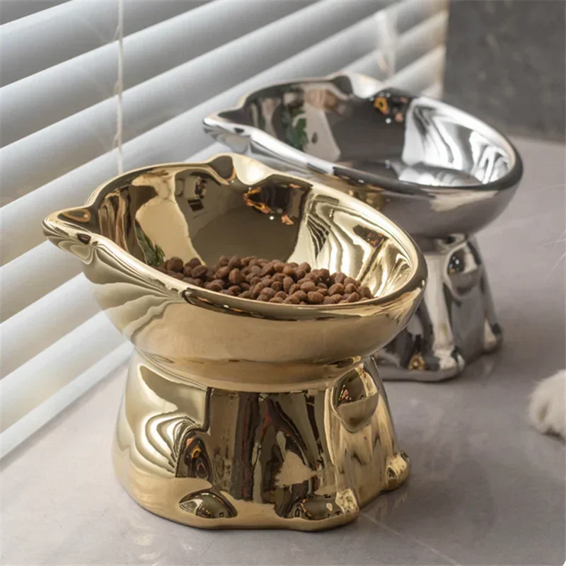 Pet Supplies Ceramic Cat Shaped Bowl with Bells Anti Tipping Feeder for Puppy Dog Cat Supplies Dog Accessories
Pet Supplies Ceramic Cat Shaped Bowl with Bells Anti Tipping Feeder for Puppy Dog Cat Supplies Dog Accessories