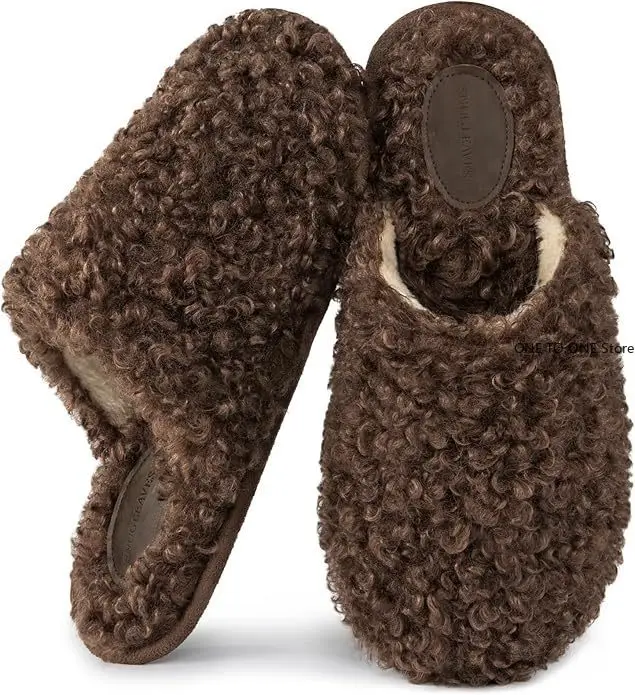 Teddy plush Simple Solid Color Home Slippers For Women Girls Cute Fluffy Winter Warm Indoor Bedroom Slides Female Furry Shoes
Teddy plush Simple Solid Color Home Slippers For Women Girls Cute Fluffy Winter Warm Indoor Bedroom Slides Female Furry Shoes