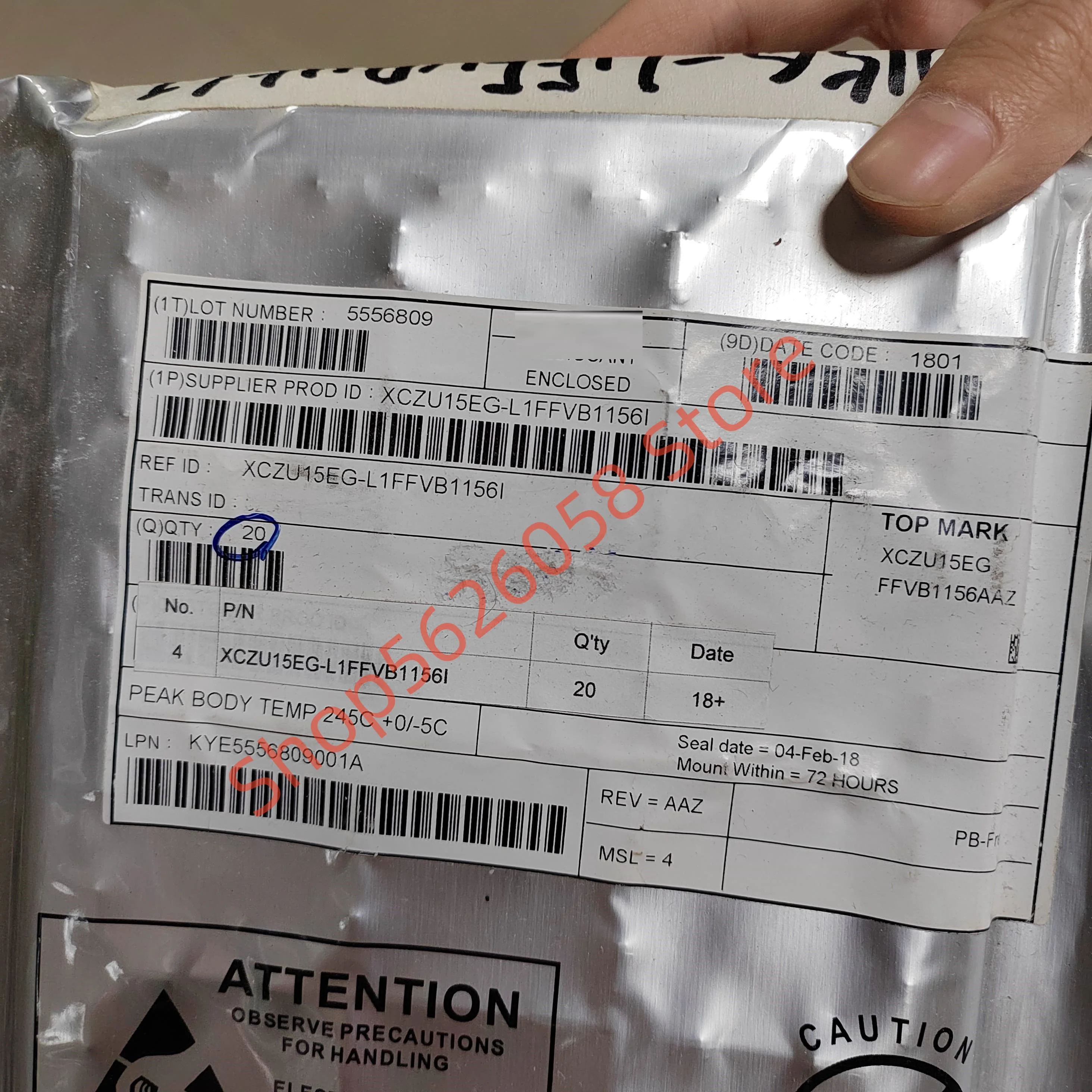 XCZU15EG-L1FFVB1156I XCZU15EG L1FFVB1156I BGA 1PCS/LOT Original and authentic, free shipping
XCZU15EG-L1FFVB1156I XCZU15EG L1FFVB1156I BGA 1PCS/LOT Original and authentic, free shipping