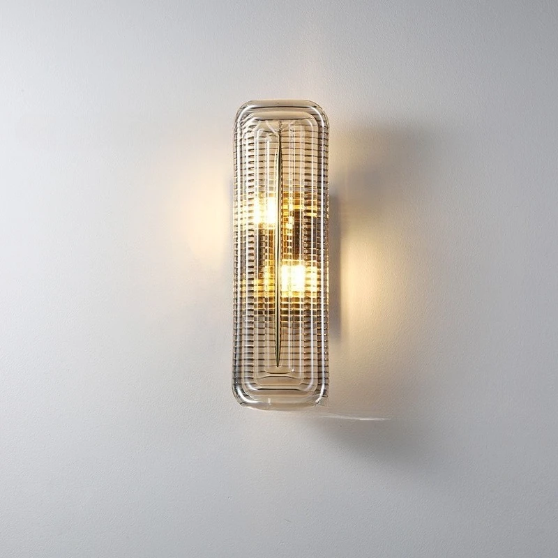 Moden Iron Base Rectangle Wall Lamps Transparent Stripe Glass Lights Living Room Bedroom Corridor Restaurant Atmosphere Sconces
Moden Iron Base Rectangle Wall Lamps Transparent Stripe Glass Lights Living Room Bedroom Corridor Restaurant Atmosphere Sconces