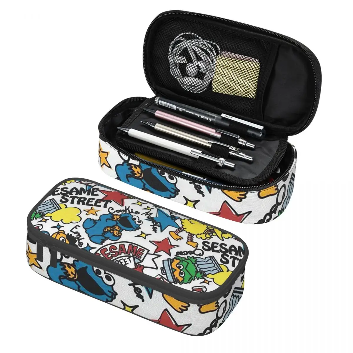 Sesame Street Pencil Case Pencil Pouch Storage Stationery Supplies Big Capacity Pen Box Pencil Bag for Kids
Sesame Street Pencil Case Pencil Pouch Storage Stationery Supplies Big Capacity Pen Box Pencil Bag for Kids