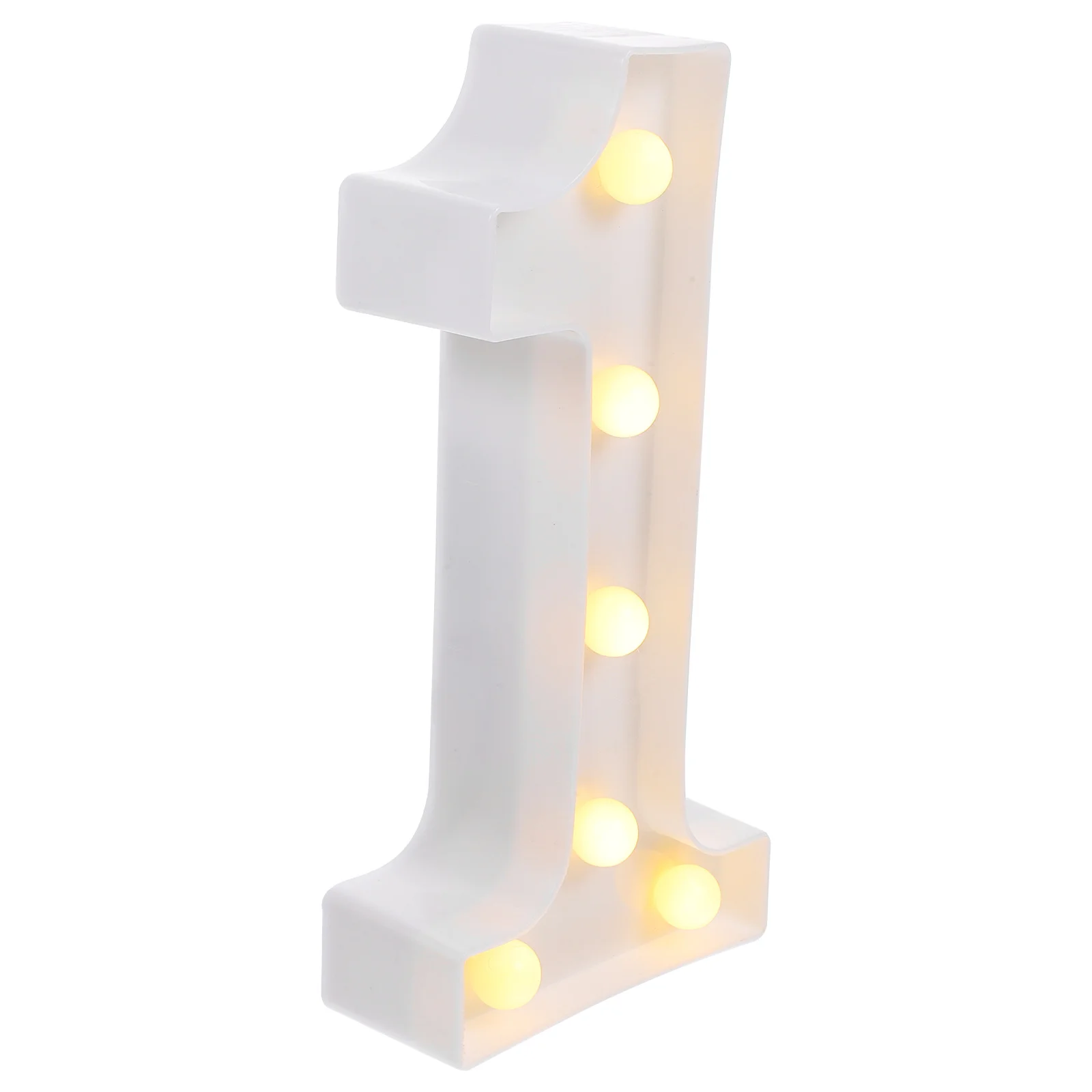 Number Symbol Modeling Lamp Home Decor Numbers Decorative LED Number1 Plastic Sign Decoration
Number Symbol Modeling Lamp Home Decor Numbers Decorative LED Number1 Plastic Sign Decoration