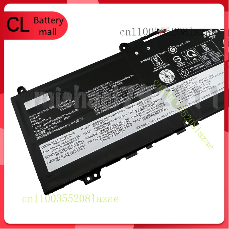 Оригинальный аккумулятор L19M4PG2 для Lenovo Ideapad Flex 5 CB-13IML05 L19D4PG2 L19L4PG2
Оригинальный аккумулятор L19M4PG2 для Lenovo Ideapad Flex 5 CB-13IML05 L19D4PG2 L19L4PG2