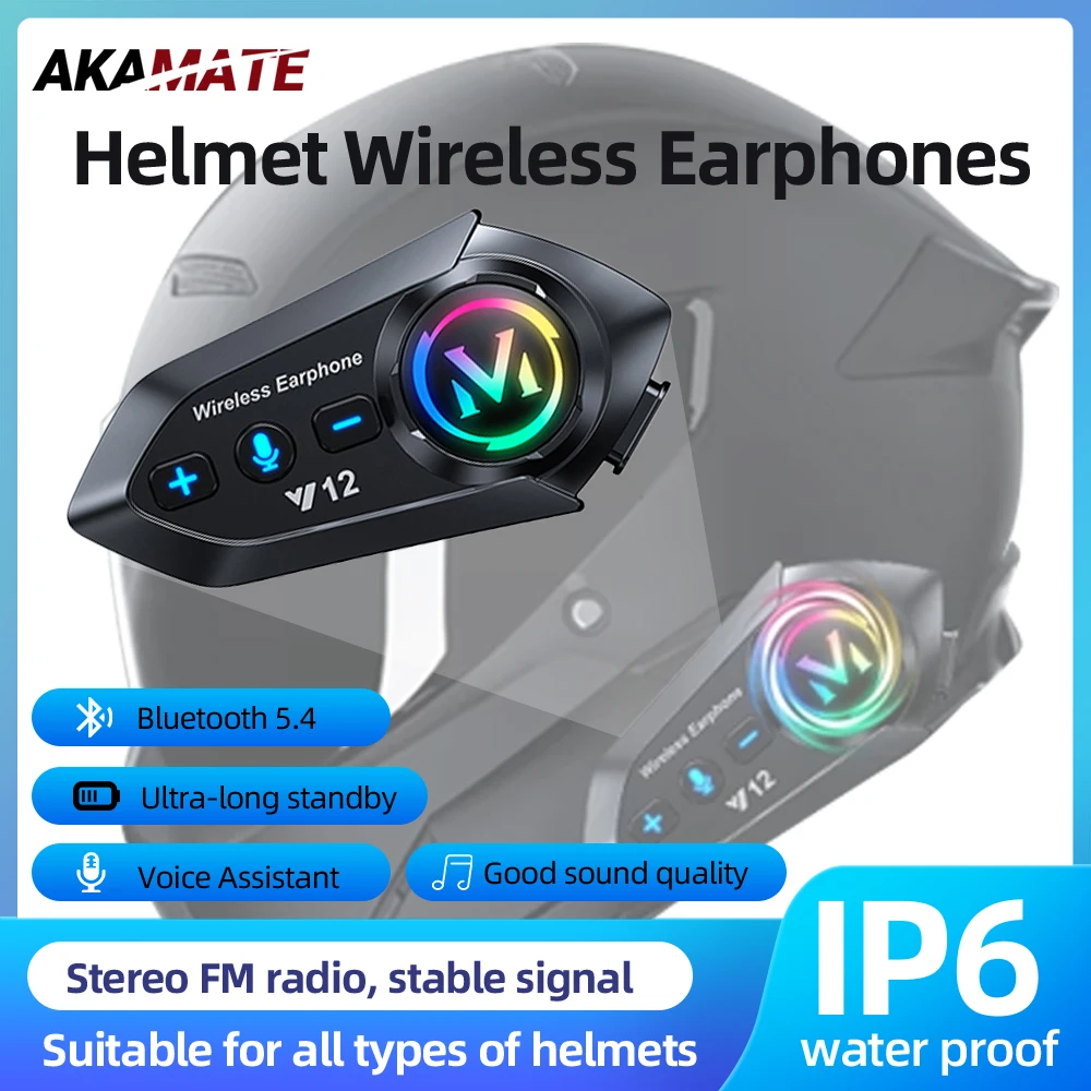 Мотоциклетный шлем, гарнитура для внутренней связи, беспроводной громкой связи, водонепроницаемый музыкальный плеер, динамик, наушники, поддержка голосового управления AI
Мотоциклетный шлем, гарнитура для внутренней связи, беспроводной громкой связи, водонепроницаемый музыкальный плеер, динамик, наушники, поддержка голосового управления AI