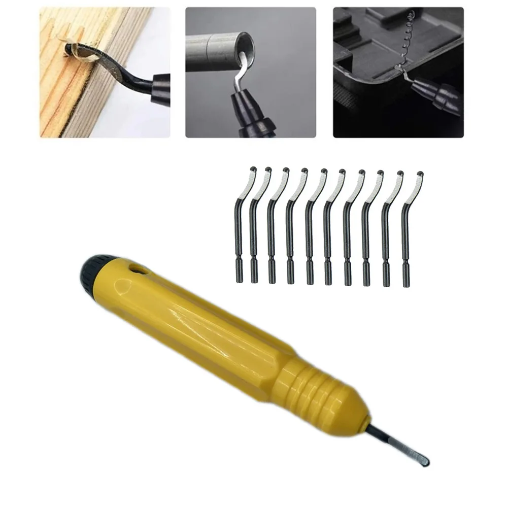 Reamer Tool Deburring Tool Set With 10 Blades Blades Burr Removal Tool For Metal PVC Pipes Burr Remover
Reamer Tool Deburring Tool Set With 10 Blades Blades Burr Removal Tool For Metal PVC Pipes Burr Remover