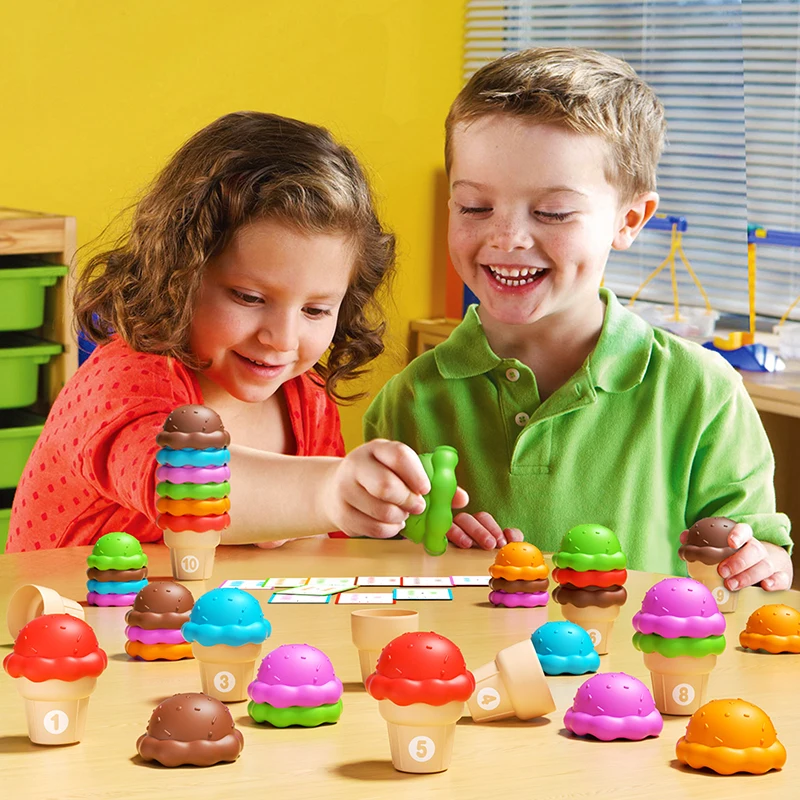 Ice Cream Sorting Montessori Didactic Toys Baby Learning Number Letter Color Sensory Play Stacking Matching Education Games Kids
Ice Cream Sorting Montessori Didactic Toys Baby Learning Number Letter Color Sensory Play Stacking Matching Education Games Kids