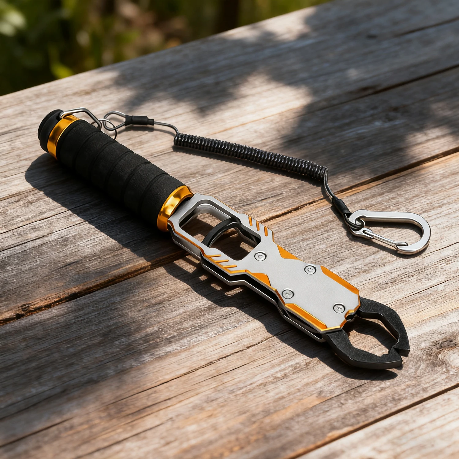 Aluminum Alloy Fish Controller - Durable Outdoor Fishing Tool, Easy to Use on Table, Keep Your Catch Secure
Aluminum Alloy Fish Controller - Durable Outdoor Fishing Tool, Easy to Use on Table, Keep Your Catch Secure