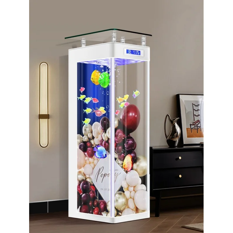 Custom. Curtain Wall Floor Fish Internet Celebrity Living Room Fish Semicircle New Hot Bend Narrow
Custom. Curtain Wall Floor Fish Internet Celebrity Living Room Fish Semicircle New Hot Bend Narrow