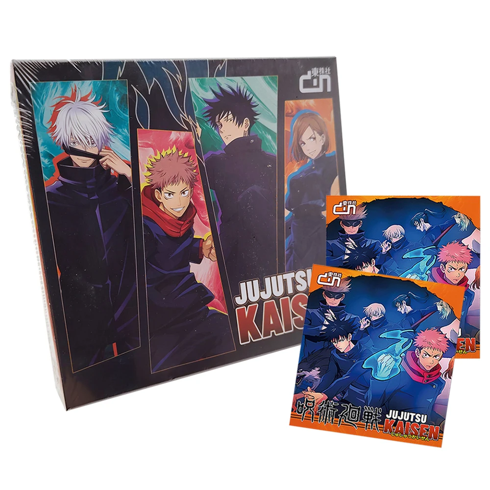 Jujutsu Kaisen Collection Card Japanese Fantasy Anime Rare Color Paper Card Peripheral Encouraging Kid's Holiday Surprise Gift
Jujutsu Kaisen Collection Card Japanese Fantasy Anime Rare Color Paper Card Peripheral Encouraging Kid's Holiday Surprise Gift