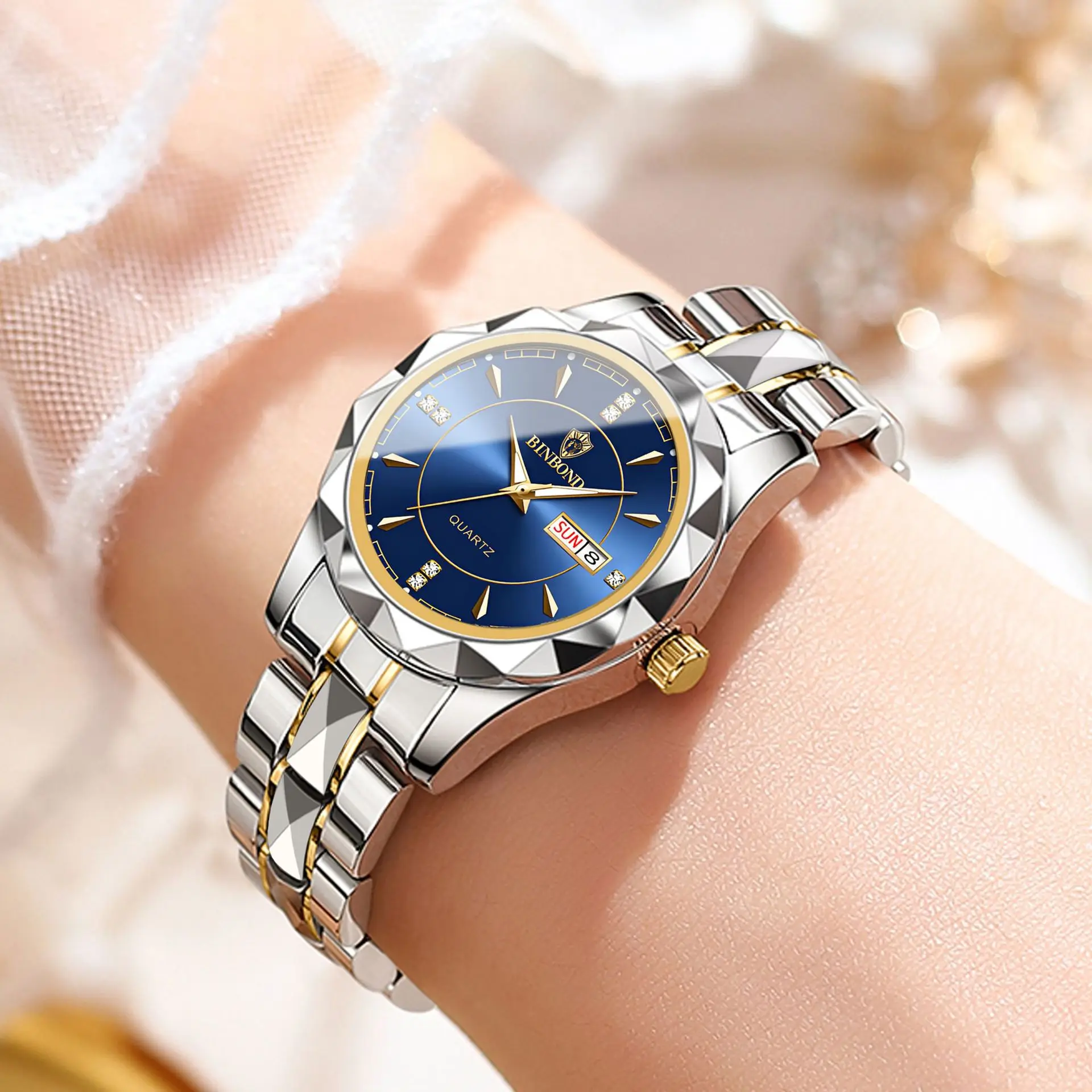 AL-130Новые модные женские часы в деловом стиле, модные водонепроницаемые люминесцентные роскошные женские часы
AL-130Новые модные женские часы в деловом стиле, модные водонепроницаемые люминесцентные роскошные женские часы