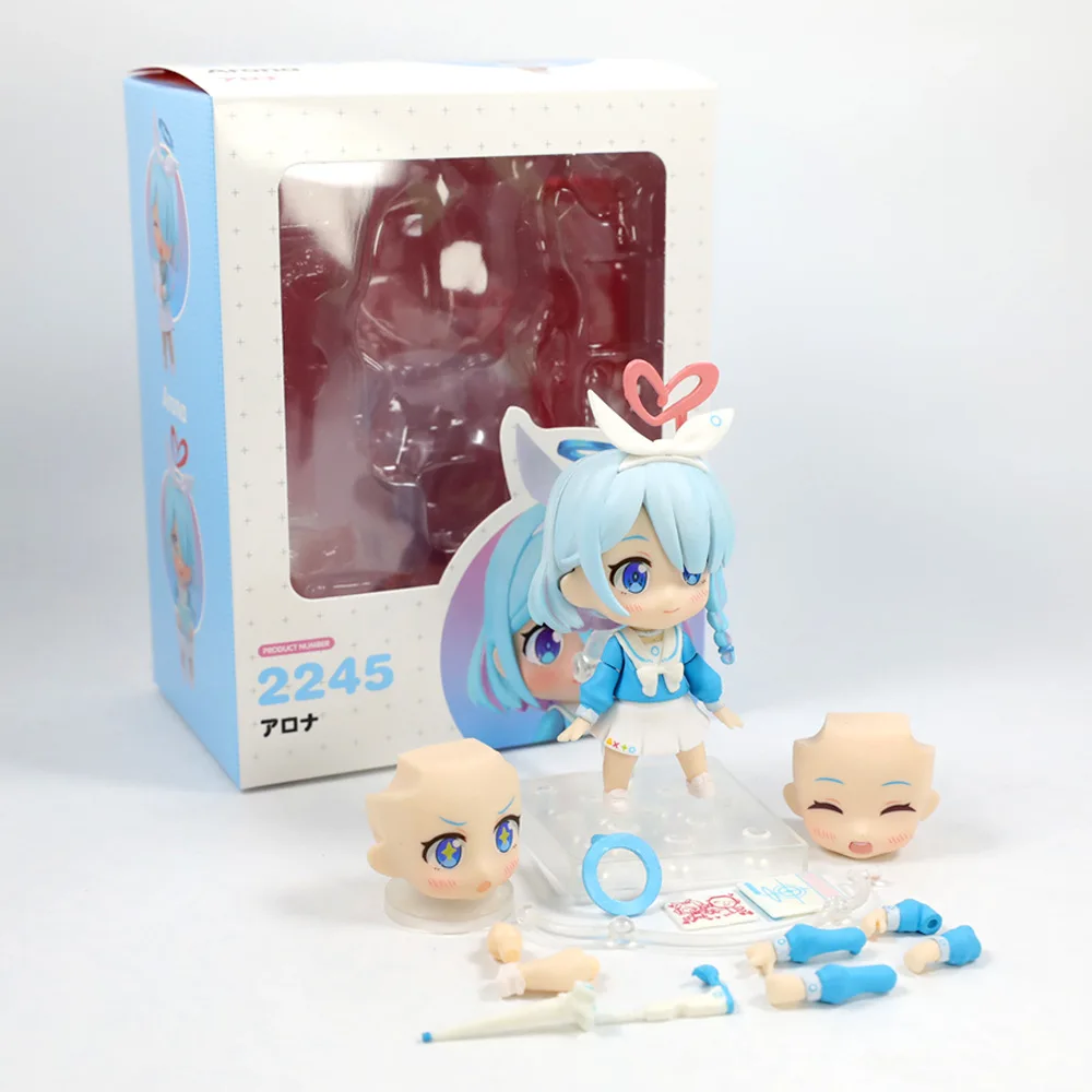 Game Blue Archive Arona q-version kawaii Joint mobility Action Figure PVC Mode Toy Doll Desk Decor Collection Gifts boxed
Game Blue Archive Arona q-version kawaii Joint mobility Action Figure PVC Mode Toy Doll Desk Decor Collection Gifts boxed