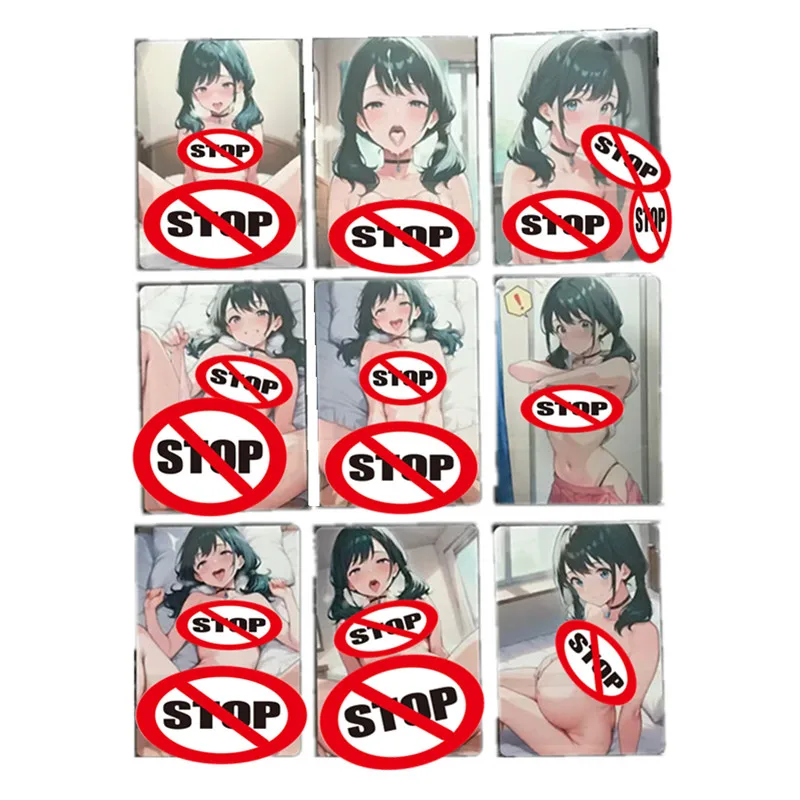 9pcs/set Weathering with You Amano Hona ACG Anime Sexy Nude Card Cute Girl Comic Card Games Toys Gifts Collection Cards
9pcs/set Weathering with You Amano Hona ACG Anime Sexy Nude Card Cute Girl Comic Card Games Toys Gifts Collection Cards