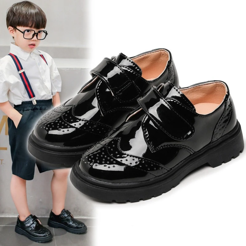 Boys British Style Leather Shoe2026season New Simple Boys Flat Sole Single Shoe Fashiona Child and Boys Daily Dress Leather Shoe
Boys British Style Leather Shoe2026season New Simple Boys Flat Sole Single Shoe Fashiona Child and Boys Daily Dress Leather Shoe