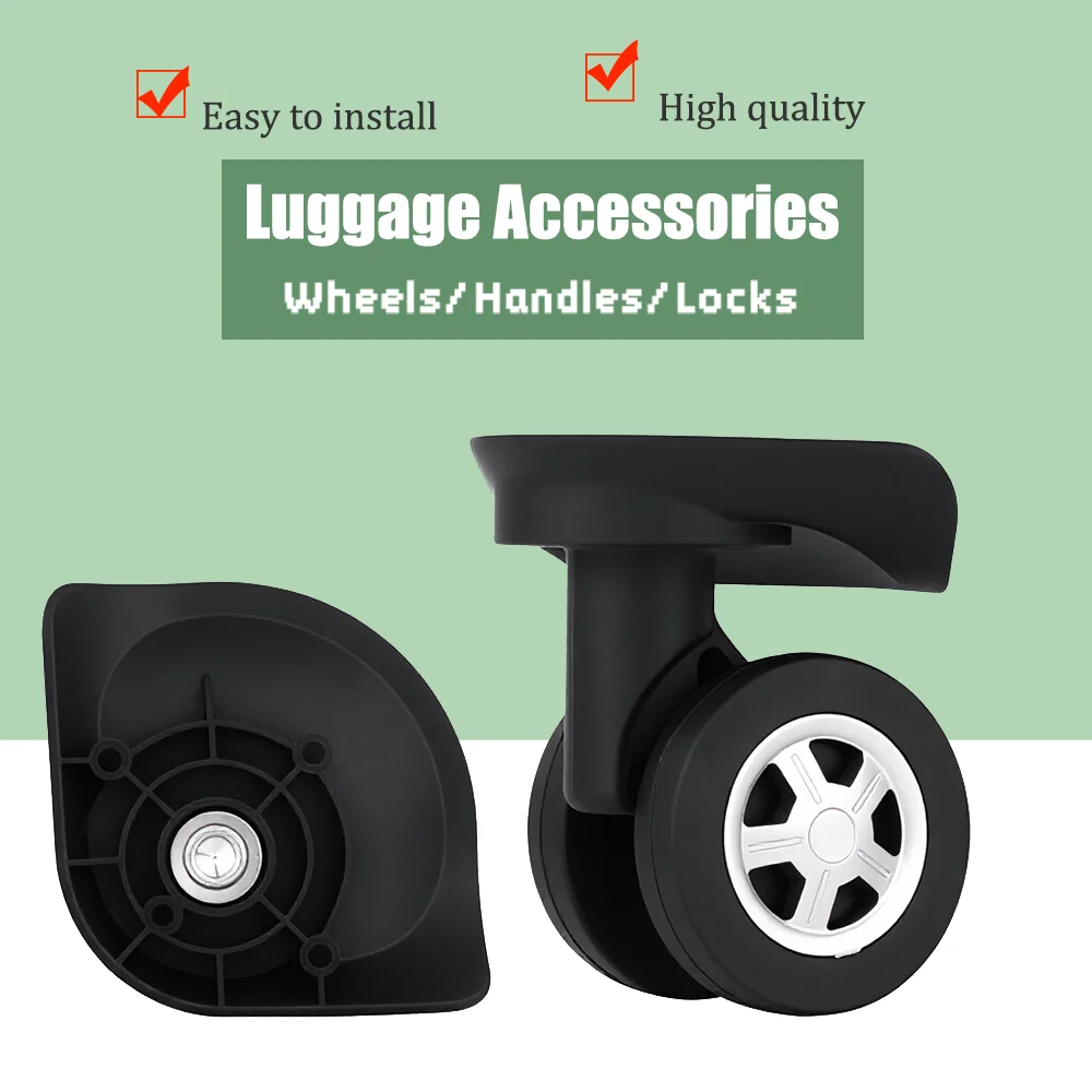 Replacement Spinner Caster Wheels for Luggage Trolley Suitcase Bag with Durable Material Smooth Rolling Bearing Universal Fit
Replacement Spinner Caster Wheels for Luggage Trolley Suitcase Bag with Durable Material Smooth Rolling Bearing Universal Fit