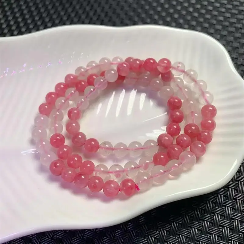 6.5MM Natural Rhodonite Gradient Bead Bracelet Fashion Crystal Gemstone Jewelry Reiki Healing Gift For Women 1PCS
6.5MM Natural Rhodonite Gradient Bead Bracelet Fashion Crystal Gemstone Jewelry Reiki Healing Gift For Women 1PCS
