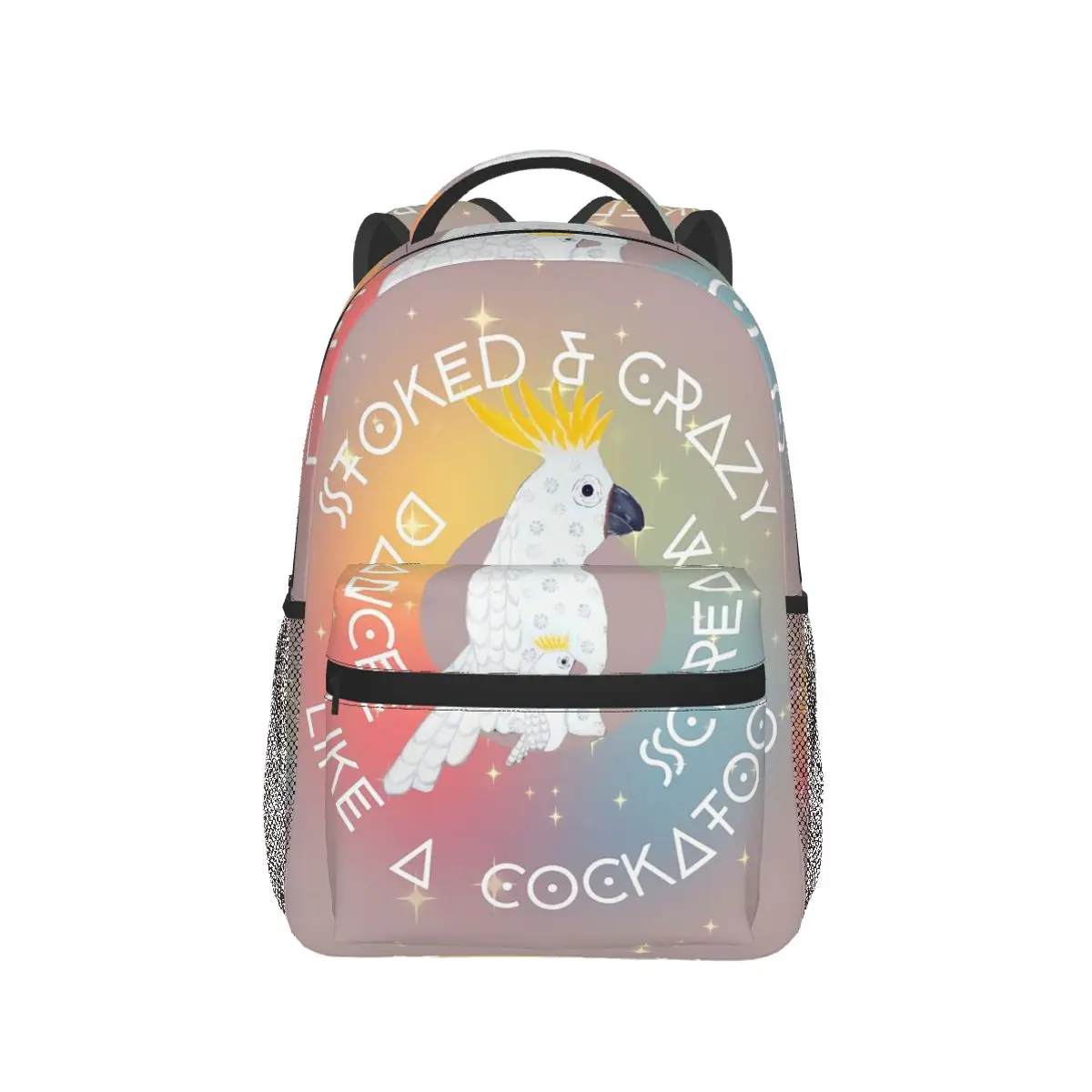 Crazy Cockatoo Backpack Hot Sale Daypack Large Capacity Children BookBag School Bag Shoulder Bags for Men Women
Crazy Cockatoo Backpack Hot Sale Daypack Large Capacity Children BookBag School Bag Shoulder Bags for Men Women