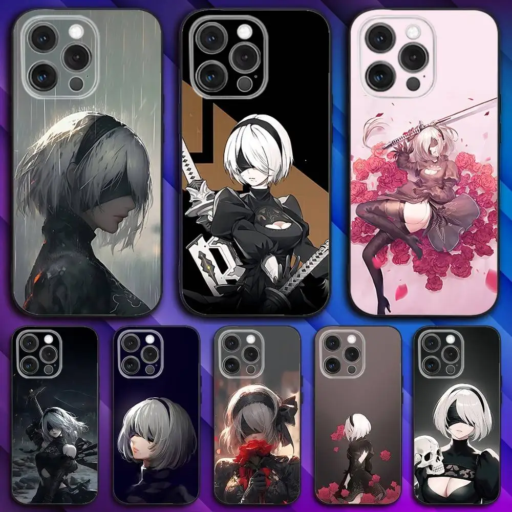 N-Nier A-Automata 2B Phone Case For iPhone 16,15,14,13,12,11,Pro,Max,Plus,X,XS,SE4,E,Mini,Soft Black Case
N-Nier A-Automata 2B Phone Case For iPhone 16,15,14,13,12,11,Pro,Max,Plus,X,XS,SE4,E,Mini,Soft Black Case