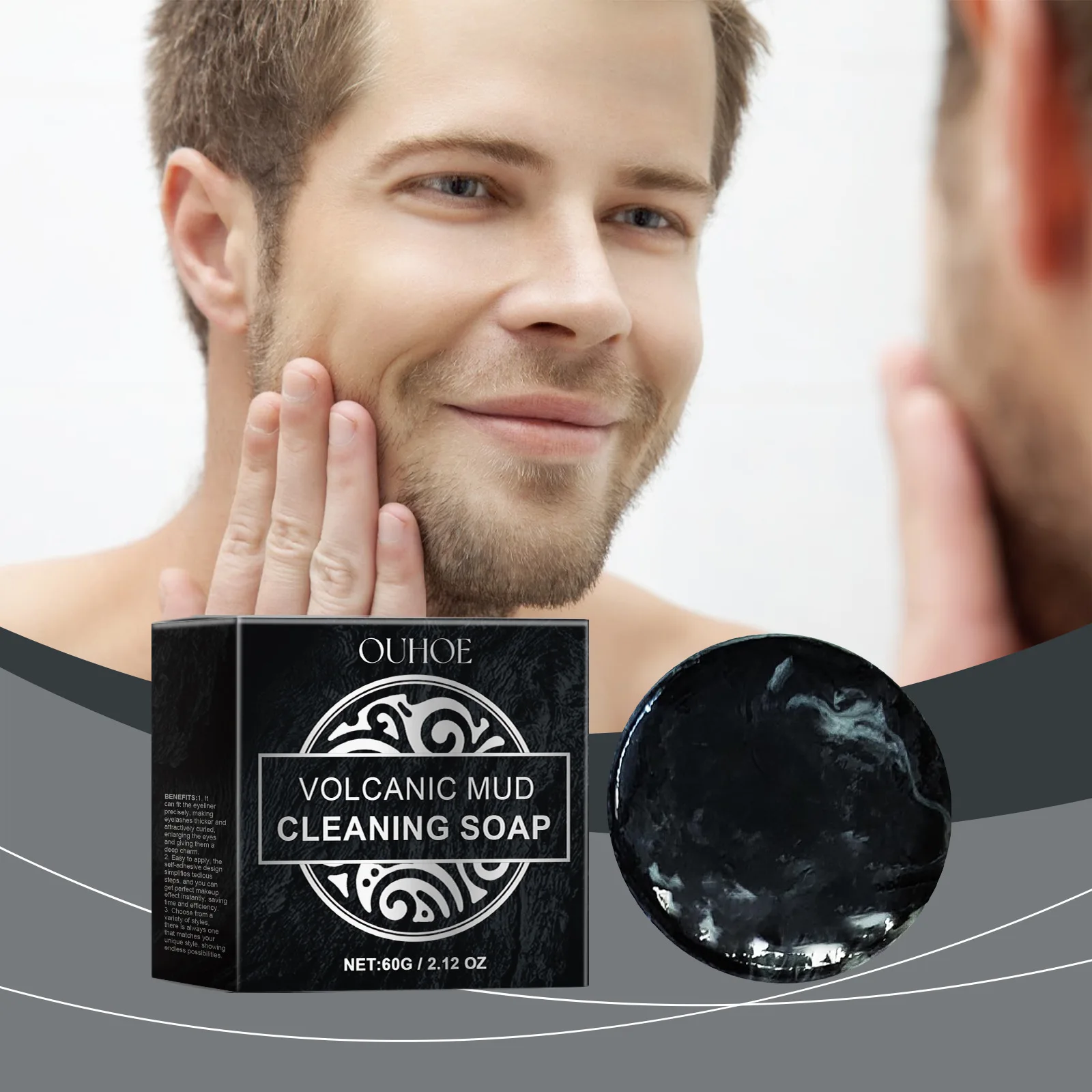 Volcanic Mud Cleansing Soap - Deep Pore Cleansing, Blackhead & Acne Removal, Hydrating & Skin Renewal
Volcanic Mud Cleansing Soap - Deep Pore Cleansing, Blackhead & Acne Removal, Hydrating & Skin Renewal
