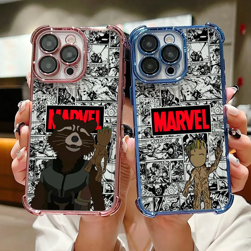 Faceless Marvel Groot Rocket Case For iPhone 17 Air 16 15 14 11 12 13 Pro Max 16e 17E 15 Plus Mini Shockproof Fundas Phone Cover
Faceless Marvel Groot Rocket Case For iPhone 17 Air 16 15 14 11 12 13 Pro Max 16e 17E 15 Plus Mini Shockproof Fundas Phone Cover