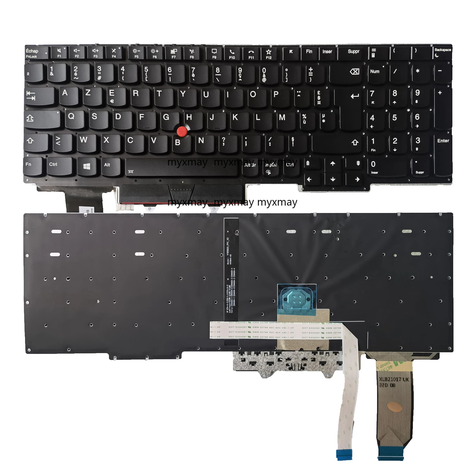 New FR Laptop Keyboard for Lenovo Thinkpad E15 Gen 2 (Type 20T8 20T9 20TD 20TE)Backlight Black
New FR Laptop Keyboard for Lenovo Thinkpad E15 Gen 2 (Type 20T8 20T9 20TD 20TE)Backlight Black