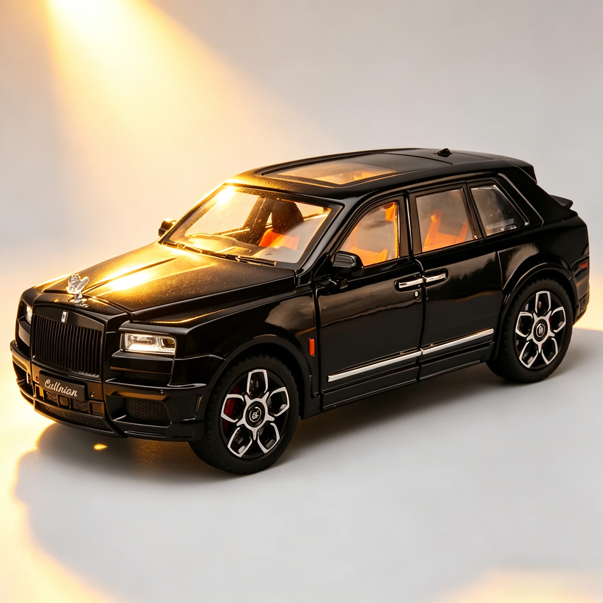 Модель автомобиля Cullinan SUV 1:20, литая металлическая модель, имитация звука и света, игрушка для детей, подарок
Модель автомобиля Cullinan SUV 1:20, литая металлическая модель, имитация звука и света, игрушка для детей, подарок