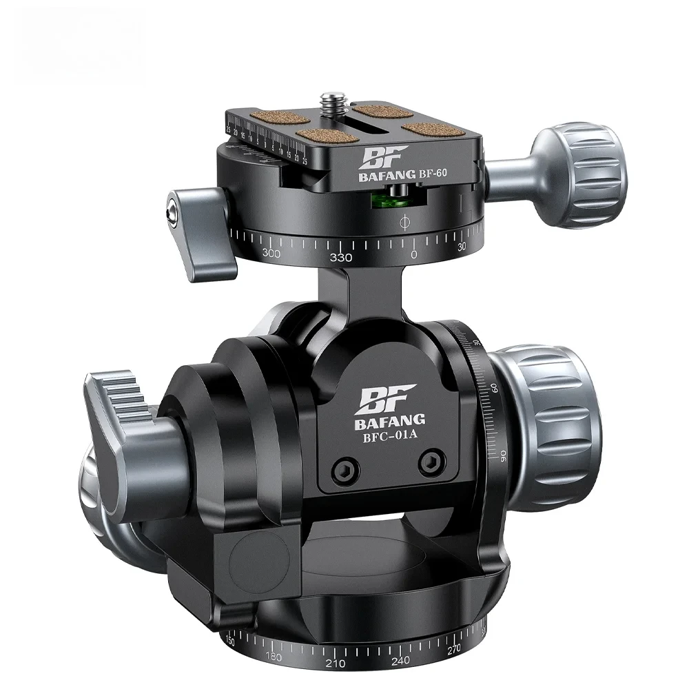 BFC-01A+ Professional Gear Head with Quick Release Plate 360 Degree Panorama Head Base for DSLR Camera Tripod Monopod Load10kg A
BFC-01A+ Professional Gear Head with Quick Release Plate 360 Degree Panorama Head Base for DSLR Camera Tripod Monopod Load10kg A