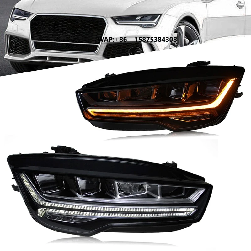 Car Lights for A7 2011-2018 LED Auto Headlight Assembly Upgrade High Configure Matrix Style Design Hot Sale Lamp Accessories
Car Lights for A7 2011-2018 LED Auto Headlight Assembly Upgrade High Configure Matrix Style Design Hot Sale Lamp Accessories
