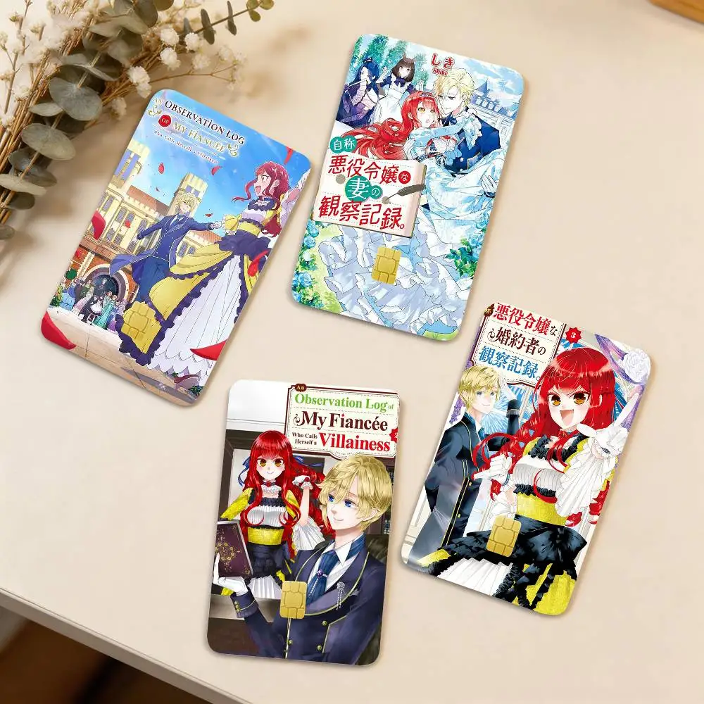 An Observation Log of My Fiancee Who Calls Herself a Villainess 4pcs 1Set Film Skin for Debit Credit Bank Visa Card Decal Cover
An Observation Log of My Fiancee Who Calls Herself a Villainess 4pcs 1Set Film Skin for Debit Credit Bank Visa Card Decal Cover
