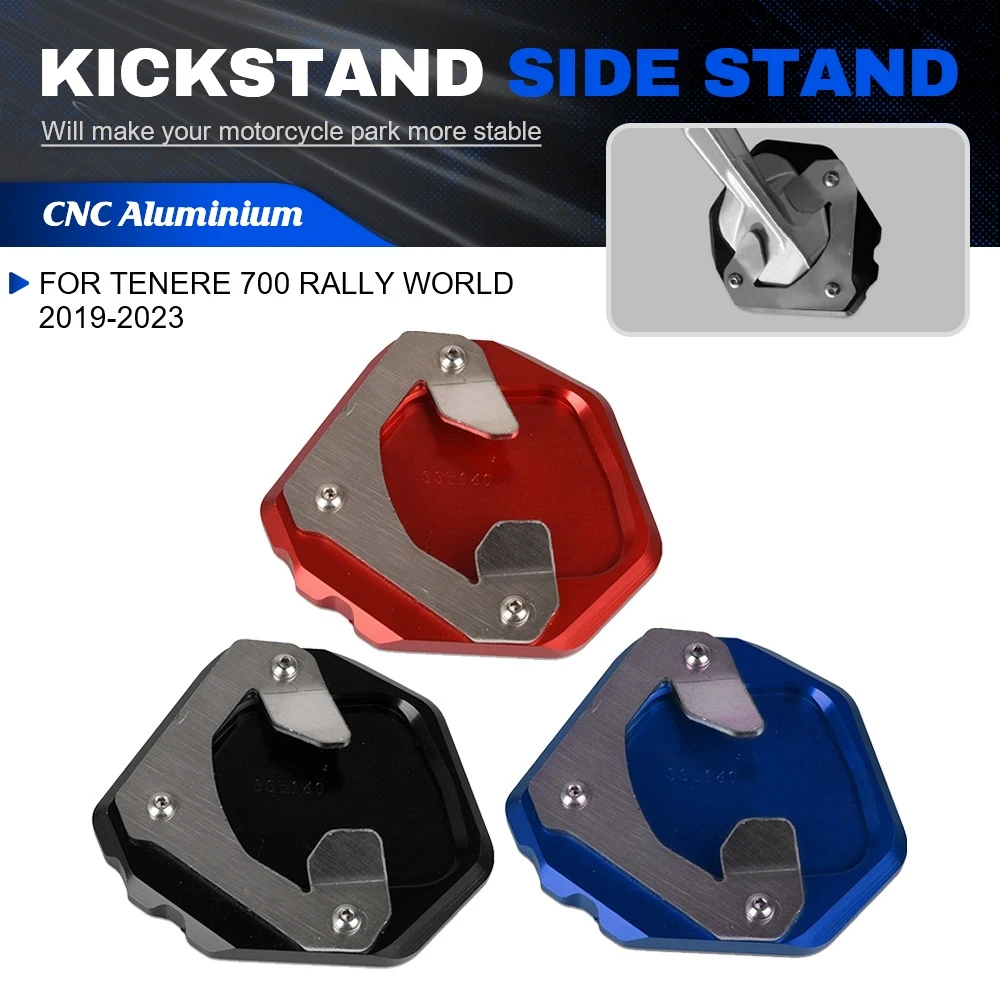 Motorcycle CNC Side Stand Enlarger Support Extension For Yamaha TENERE 700 DM07 DM08 DM11 TENERE 700 Rally TENERE 700 World Raid
Motorcycle CNC Side Stand Enlarger Support Extension For Yamaha TENERE 700 DM07 DM08 DM11 TENERE 700 Rally TENERE 700 World Raid