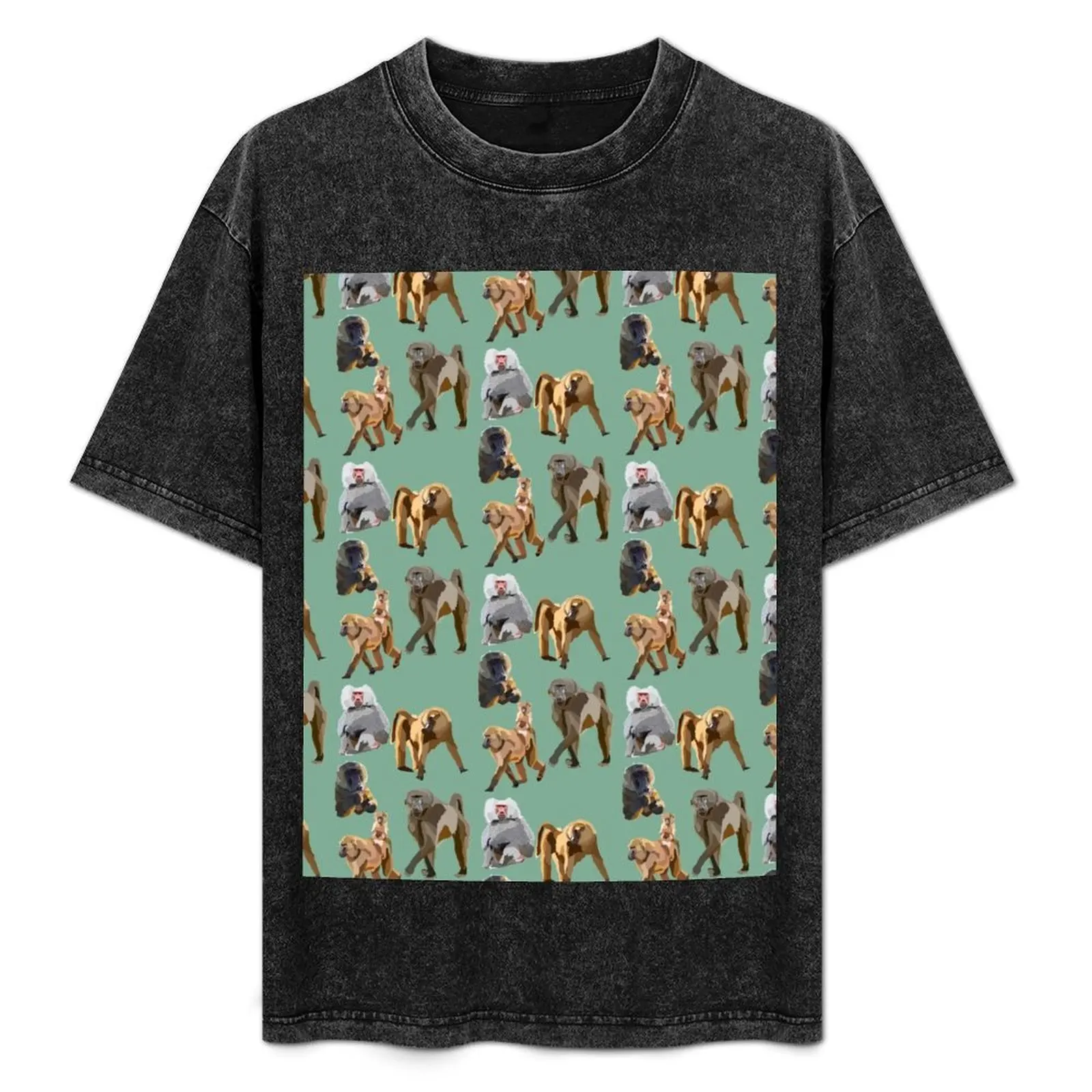 Mixed Baboon T-Shirt Large Size Short Sleeve T-Shirt
Mixed Baboon T-Shirt Large Size Short Sleeve T-Shirt