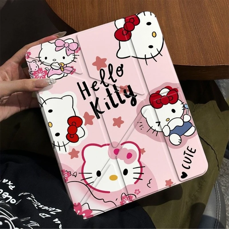 Cute Hello Kitty IPad Case for IPad 11th 10th 9th 10.2 Pro Air6/7 Air8 11in Tri-fold / Y-fold Cover for Ipad Mini6 7 Tablet Case
Cute Hello Kitty IPad Case for IPad 11th 10th 9th 10.2 Pro Air6/7 Air8 11in Tri-fold / Y-fold Cover for Ipad Mini6 7 Tablet Case