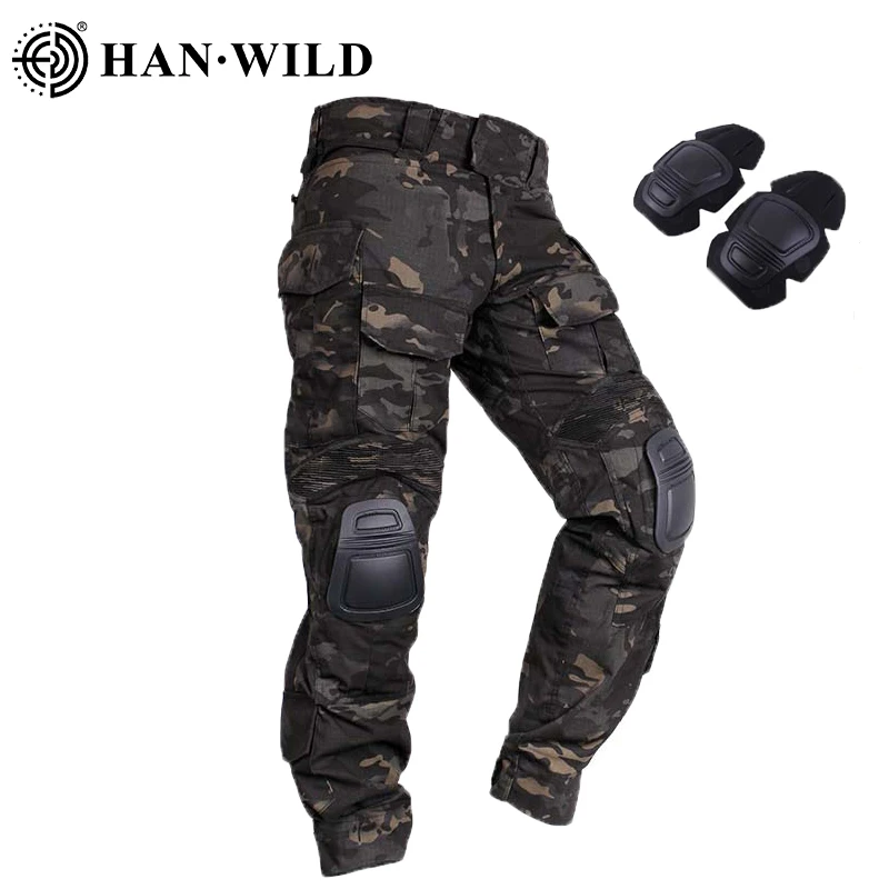HAN WILD Sport Camping Tactical Pants Camo Pants Cargo Pant Trousers Men Clothing Airsoft Combat Elastic Pants with Knee Pads
HAN WILD Sport Camping Tactical Pants Camo Pants Cargo Pant Trousers Men Clothing Airsoft Combat Elastic Pants with Knee Pads