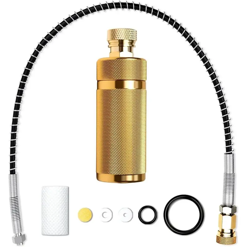 ABYP 30Mpa Water-Oil Separator With 39 Inch Spring Flexible Hose, For High Pressure Air Compressor Pump
ABYP 30Mpa Water-Oil Separator With 39 Inch Spring Flexible Hose, For High Pressure Air Compressor Pump