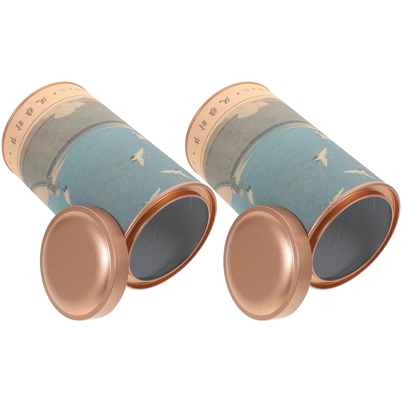 2pcs Tea Canisters Tinplate Tea Tin Airtight Container Sealed Jar Metal Tins Food Storage Canister Sturdy Wide Mouth
2pcs Tea Canisters Tinplate Tea Tin Airtight Container Sealed Jar Metal Tins Food Storage Canister Sturdy Wide Mouth