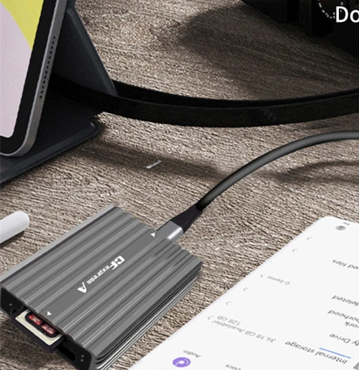 2в1 CFexpress A+b Card Reader 10 Гбит/с USB3.2 Gen2 Type-C USB CF адаптер карты памяти для Iphone для камеры, фотографии, видеоблога, путешествий
2в1 CFexpress A+b Card Reader 10 Гбит/с USB3.2 Gen2 Type-C USB CF адаптер карты памяти для Iphone для камеры, фотографии, видеоблога, путешествий