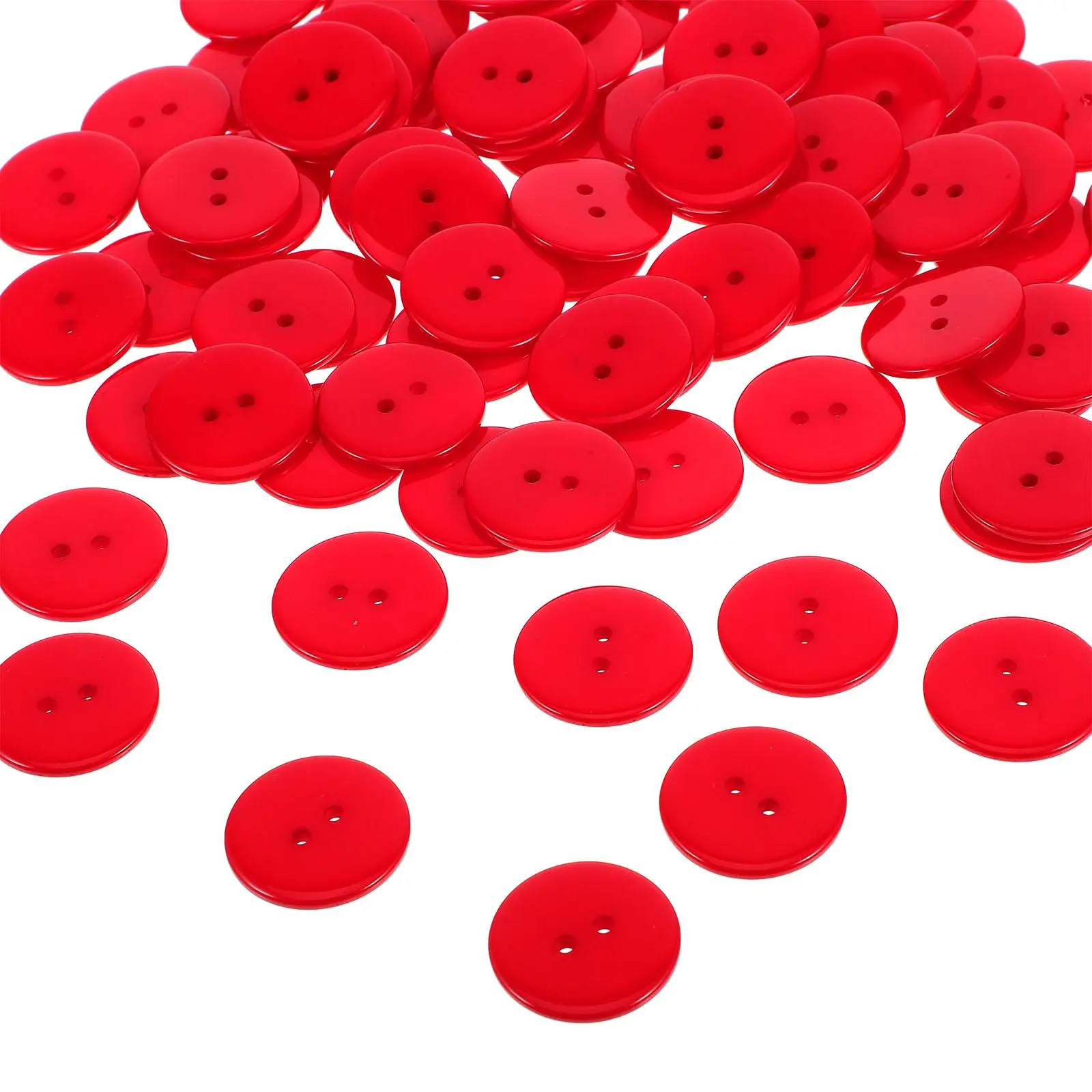100pcs Resin Buttons Red Round 2Hole for Sewing Crafts Shirts Underwear Coats Kids DIY Projects Durable Stylish Santa
100pcs Resin Buttons Red Round 2Hole for Sewing Crafts Shirts Underwear Coats Kids DIY Projects Durable Stylish Santa