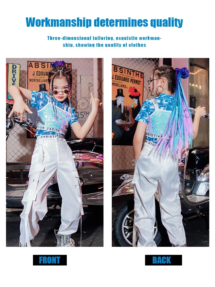 ZZL K-pop Clothes Kids Show Costume Girl Jazz Dance Fashion Costume Girl Cool Clothes Kids Street Dance Hip Hop Suit Autumn
ZZL K-pop Clothes Kids Show Costume Girl Jazz Dance Fashion Costume Girl Cool Clothes Kids Street Dance Hip Hop Suit Autumn