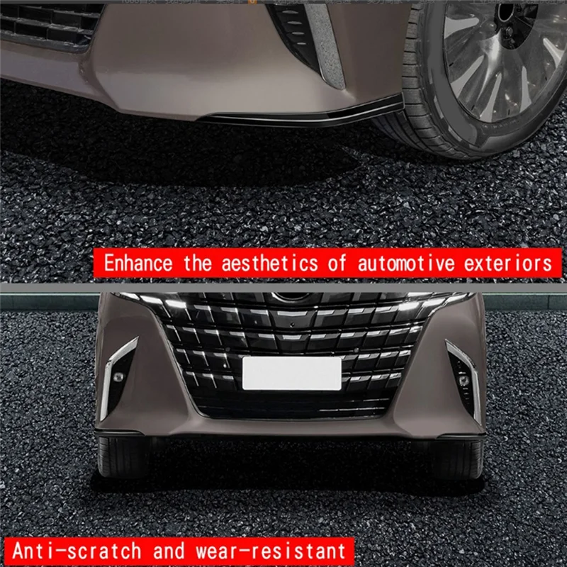 For Toyota Alphard 40 Series 2023+ Front Bumper Lip Angle Diffuser Splitter Spoiler Protector
For Toyota Alphard 40 Series 2023+ Front Bumper Lip Angle Diffuser Splitter Spoiler Protector