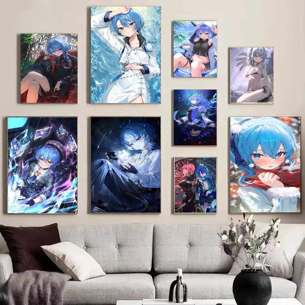 Virtual Artis Singer Pretty Hot Suisei Hoshimachi Hololvie Game Poster Sticky Art Printing Living Bed Room Bar Aesthetic Decor
Virtual Artis Singer Pretty Hot Suisei Hoshimachi Hololvie Game Poster Sticky Art Printing Living Bed Room Bar Aesthetic Decor