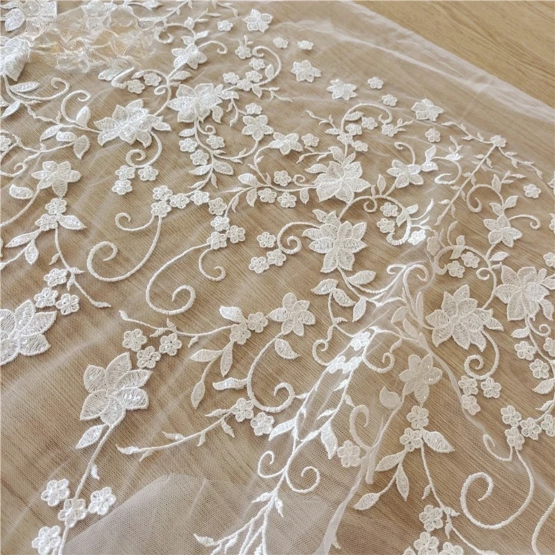 New Artificial Silk Decal Embroidery Lace Gradient Fabric, DIY Bridal Headdress and Clothing Accessories Background Decoration
New Artificial Silk Decal Embroidery Lace Gradient Fabric, DIY Bridal Headdress and Clothing Accessories Background Decoration