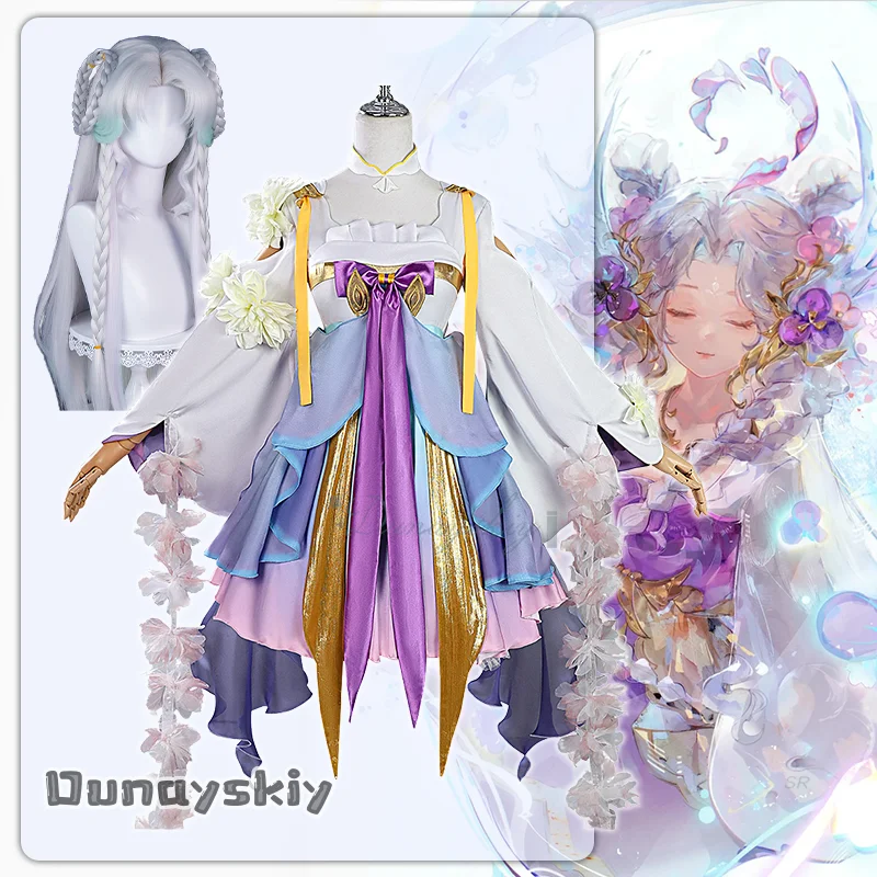 {NinoNiko}Dolia Русалка новая кожа косплей костюм игра Honor Of Kings мечтательное милое платье парик платье Лолиты аксессуар для Хэллоуина
{NinoNiko}Dolia Русалка новая кожа косплей костюм игра Honor Of Kings мечтательное милое платье парик платье Лолиты аксессуар для Хэллоуина