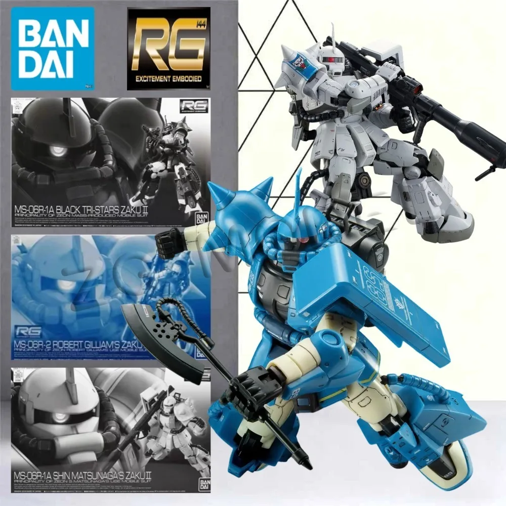 Bandai RG 1/144 MSV High Mobility Zaku II Collection Custom Versions for Pilots Mobile Suit Gundam Assembly Model Kit Toy
Bandai RG 1/144 MSV High Mobility Zaku II Collection Custom Versions for Pilots Mobile Suit Gundam Assembly Model Kit Toy