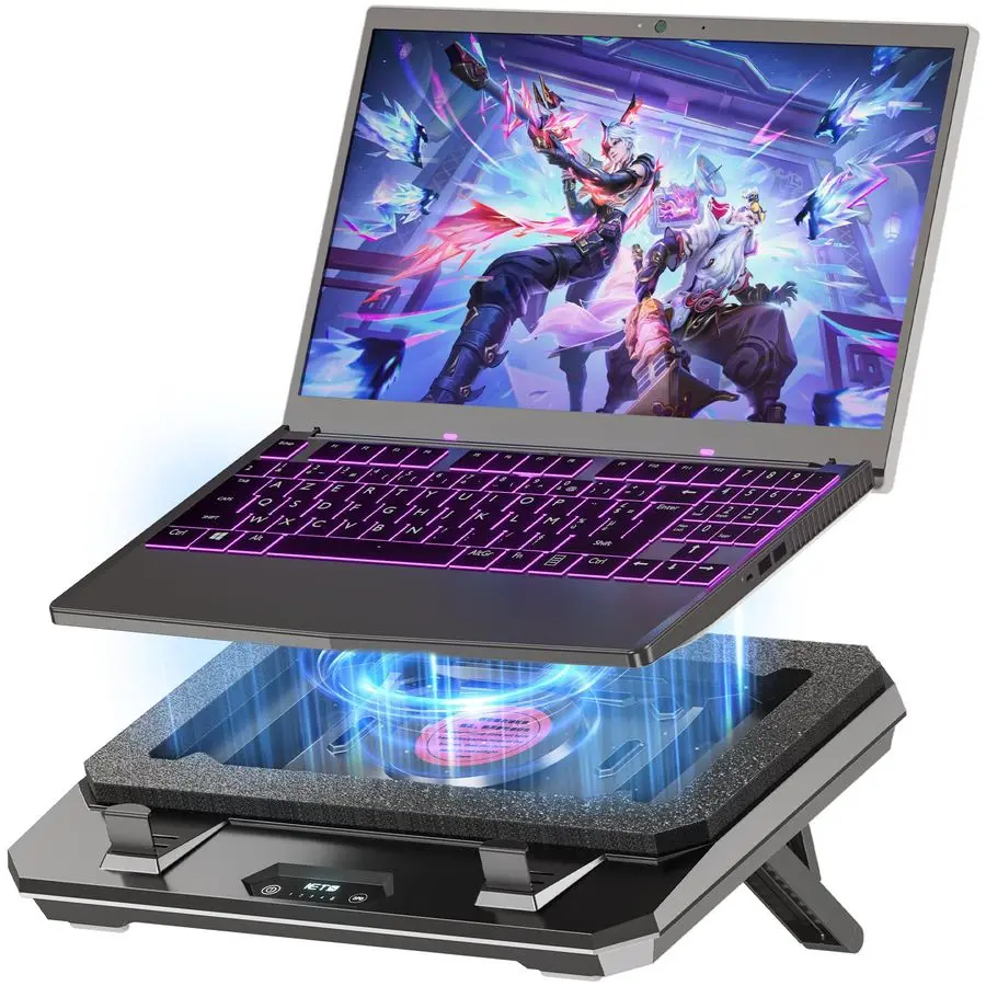 Upgraded Laptop Cooling Pad with Adjustable Stand, Turbo Boosted Cooler for Rapid Cooling 1017inch Gaming Laptop, Flexible Seali
Upgraded Laptop Cooling Pad with Adjustable Stand, Turbo Boosted Cooler for Rapid Cooling 1017inch Gaming Laptop, Flexible Seali