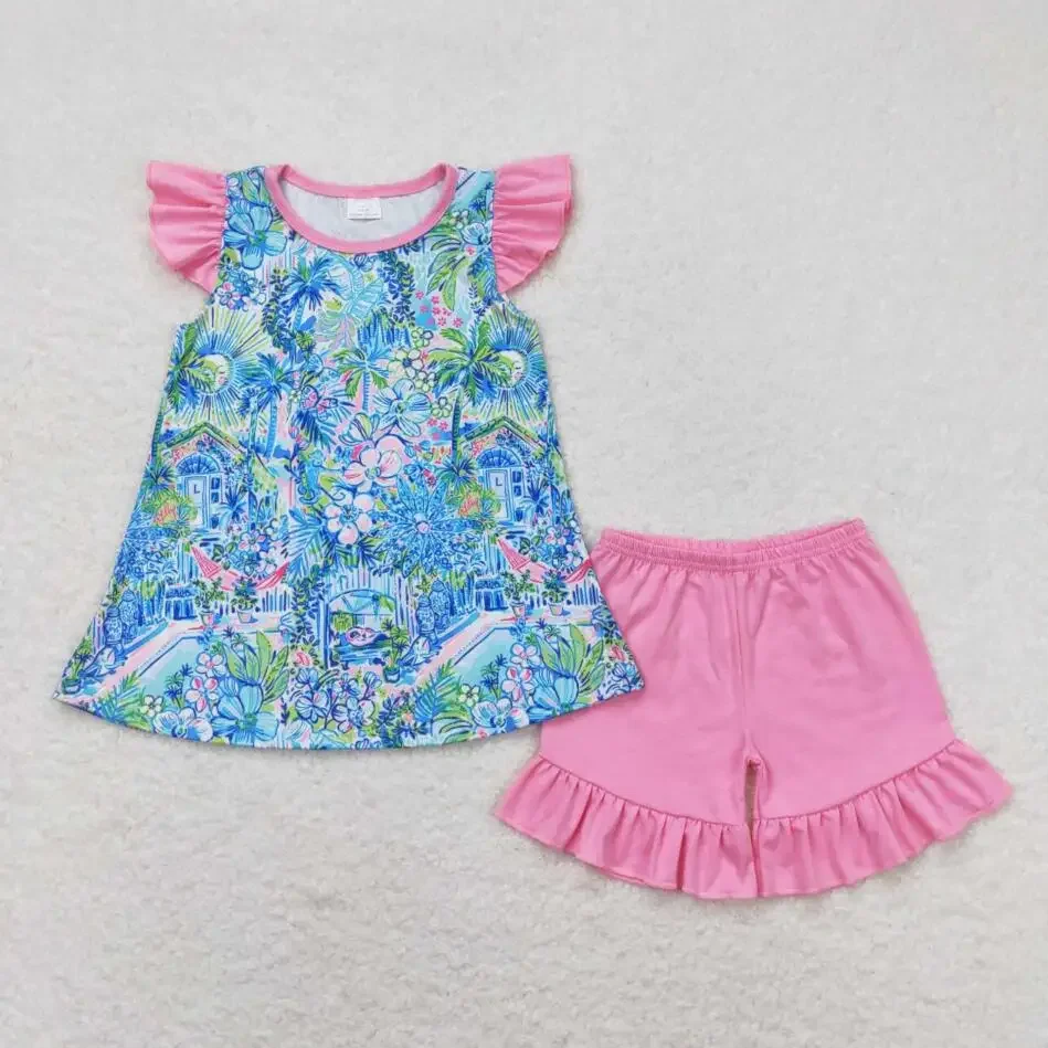 kid cute girls outfits fashion summer Baby Girls Blossom Tunic Top Pink Ruffle Shorts Set Shorts Set 2 pieces sets kid clothes
kid cute girls outfits fashion summer Baby Girls Blossom Tunic Top Pink Ruffle Shorts Set Shorts Set 2 pieces sets kid clothes