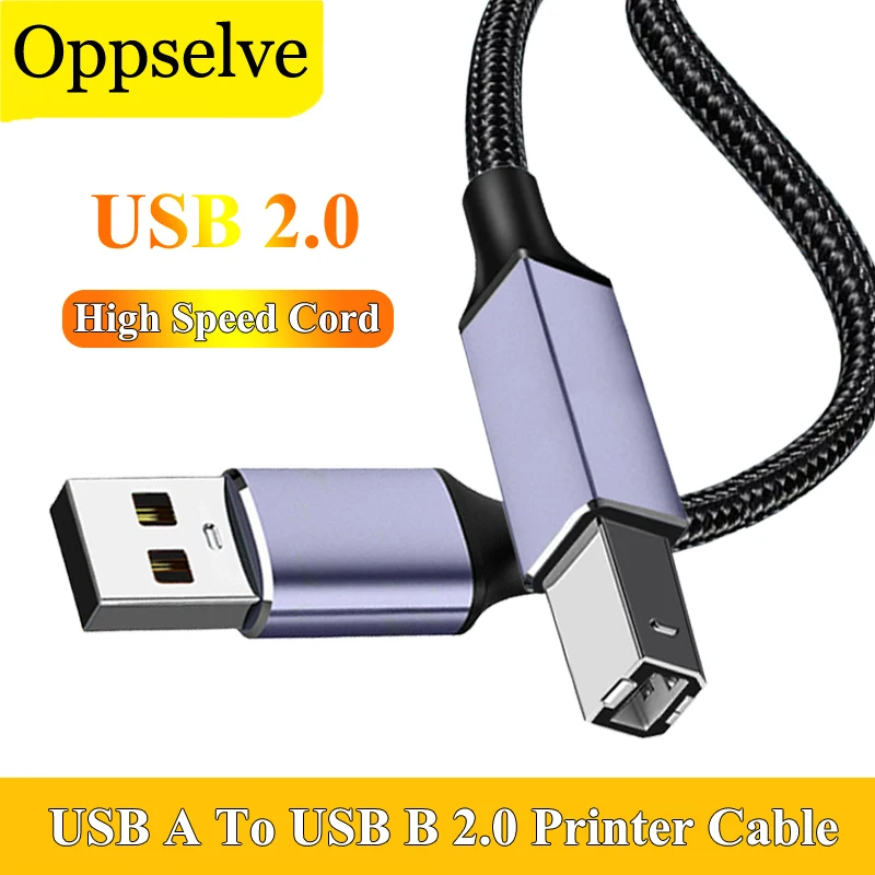 USB Printer Wire Type C To USB B 2.0 Male To Male Cable High Speed USB 2.0 Cord For iPad Laptop Macbook Pro Scanner Fax Machine
USB Printer Wire Type C To USB B 2.0 Male To Male Cable High Speed USB 2.0 Cord For iPad Laptop Macbook Pro Scanner Fax Machine