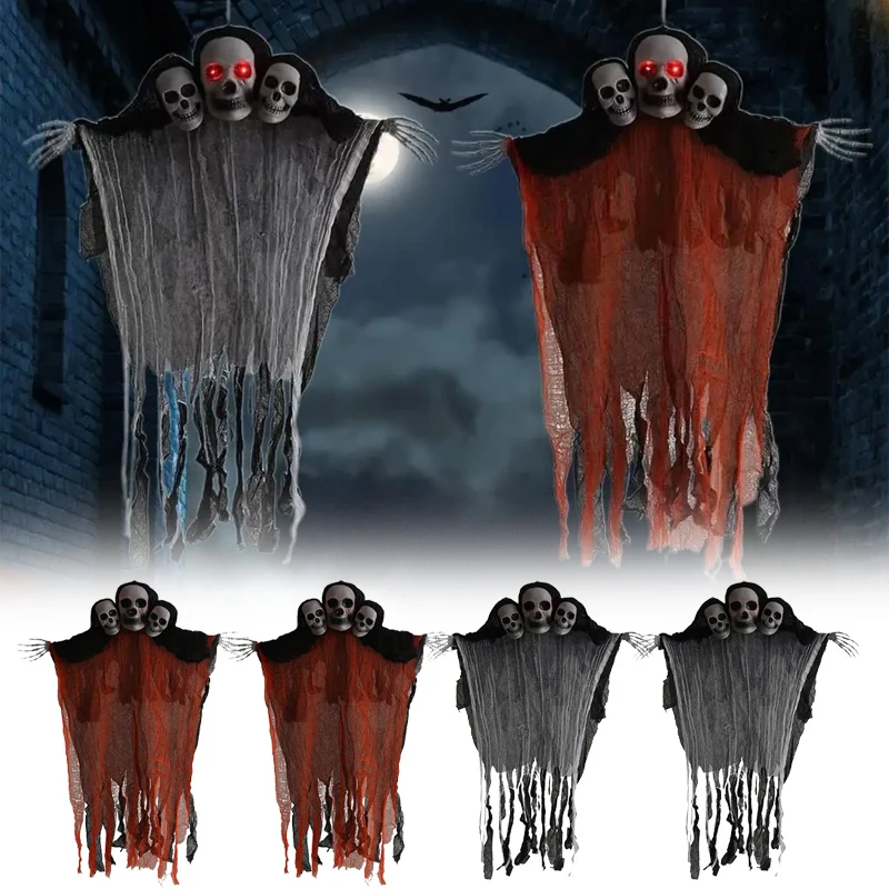 Lifelike Hanging Phantom Detailed Ghostly Figure with Movement Effect Perfect for Halloween Spooky Atmosphere Creation
Lifelike Hanging Phantom Detailed Ghostly Figure with Movement Effect Perfect for Halloween Spooky Atmosphere Creation